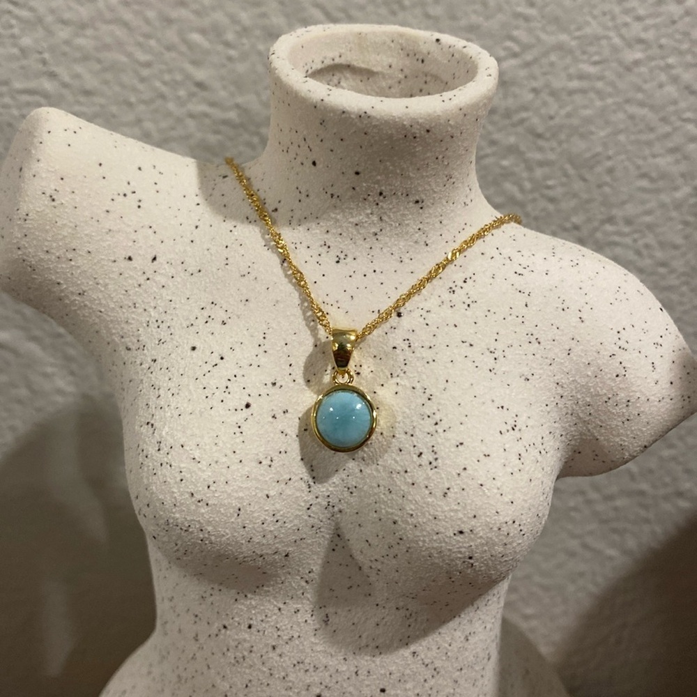 Larimar necklace